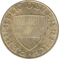 Österreich 10 Schilling 1973 Wachauerin Silber*