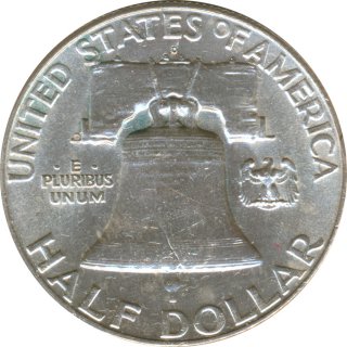 USA Half Dollar 1963 D Benjamin Franklin Silber*