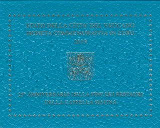 Vatikan 2 Euro 2019 - Sixtinische Kapelle*