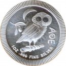 Niue 2020 - Eule von Athen - 1 Oz Silber*