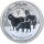 Australien Lunar 2 - 2015 Jahr der Ziege 1 Oz Silber*