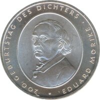 BRD 10 Euro 2004 F Eduard M&ouml;rike Silber*