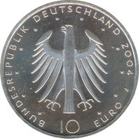 BRD 10 Euro 2004 F Eduard M&ouml;rike Silber*