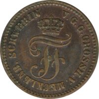 Mecklenburg-Schwerin 1 Pfennig 1872 Friedrich Franz II*