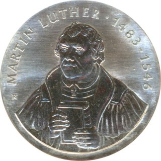 DDR 20 Mark 1983 Martin Luther Silber*