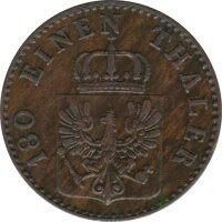 Preussen 2 Pfennig 1856 A Friedrich Wilhelm IV*