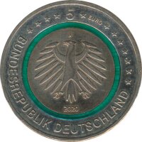 Deutschland 5 Euro 2020 - J - Subpolare Zone*