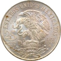 Mexiko 25 Pesos 1968 Olympiade in Mexiko Silber*