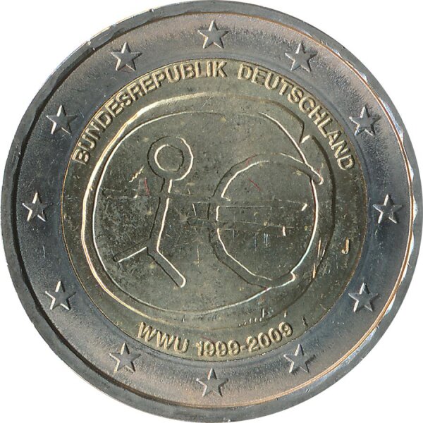 Deutschland 2 Euro 2009 - EMU ( J )*