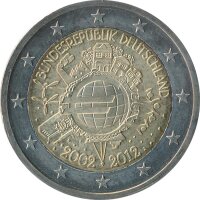 Deutschland 2 Euro 2012 - Einf&uuml;hrung Euro-Bargeld ( A )*