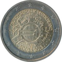 Deutschland 2 Euro 2012 - Einf&uuml;hrung Euro-Bargeld ( D )*