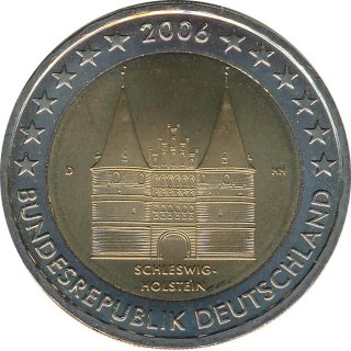 Deutschland 2 Euro 2006 - Holsten Tor ( D )*