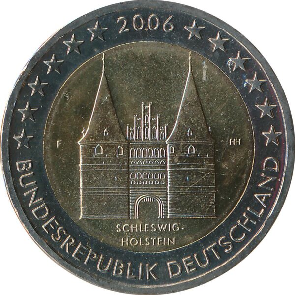 Deutschland 2 Euro 2006 - Holsten Tor ( F )*