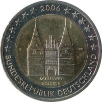 Deutschland 2 Euro 2006 - Holsten Tor ( F )*