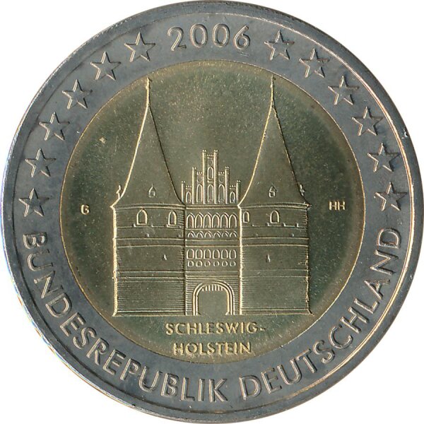 Deutschland 2 Euro 2006 - Holsten Tor ( G )*