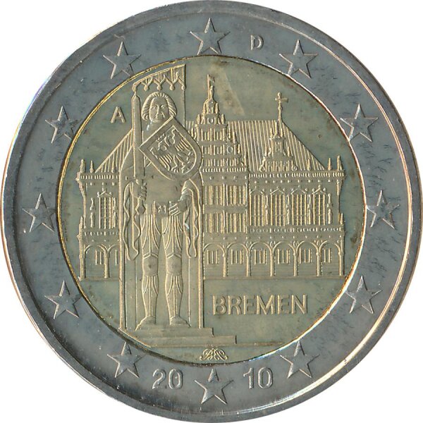 Deutschland 2 Euro 2010 - Bremer Roland ( A )*