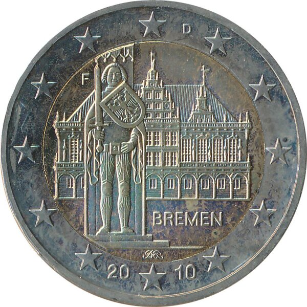 Deutschland 2 Euro 2010 - Bremer Roland ( F )*