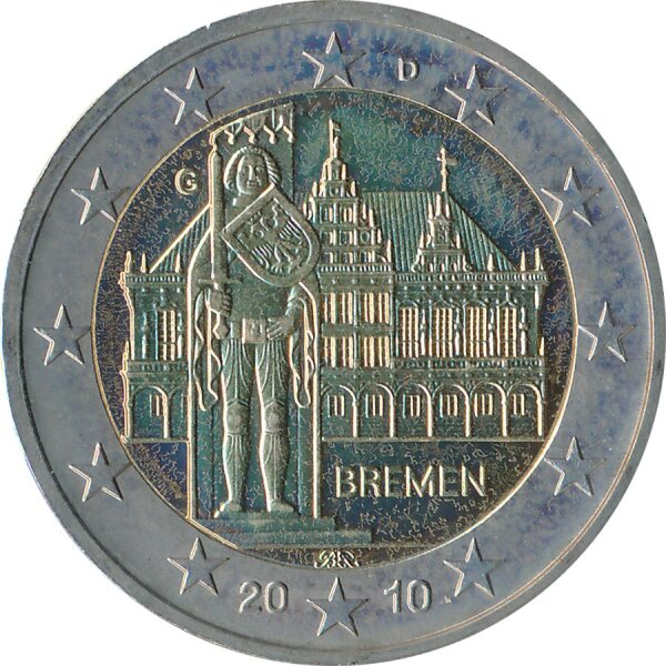 Deutschland 2 Euro 2010 - Bremer Roland ( G )*