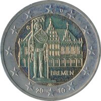 Deutschland 2 Euro 2010 - Bremer Roland ( G )*