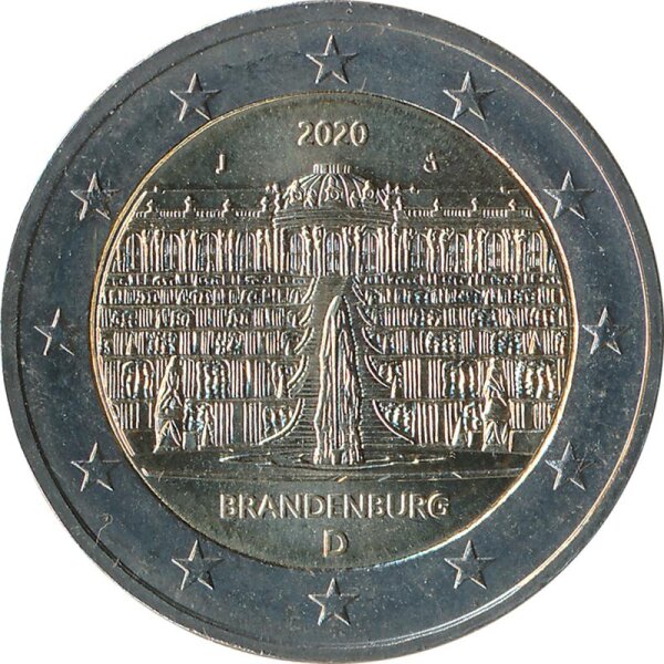 Deutschland 2 Euro 2020 - Schloss Sanssouci ( J )*