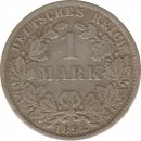 Deutsches Reich 1 Mark 1892 D Silber*