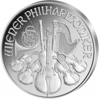 �sterreich 2021 - Philharmoniker 1 Oz Silber*