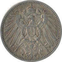 Deutsches Reich 1 Mark 1901 F Silber*