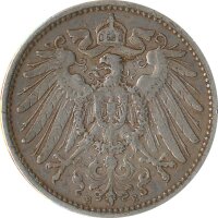 Deutsches Reich 1 Mark 1902 E Silber*