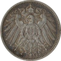 Deutsches Reich 1 Mark 1902 F Silber*