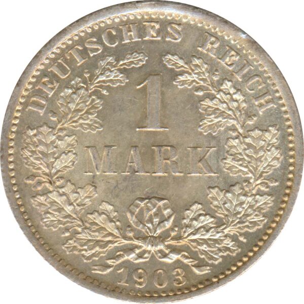 Deutsches Reich 1 Mark 1903 D Silber*