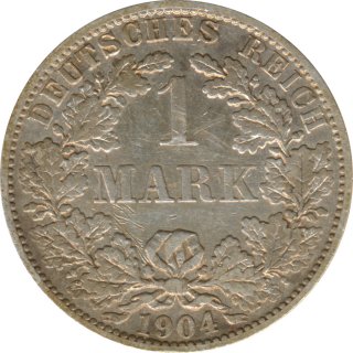 Deutsches Reich 1 Mark 1904 A Silber*