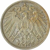 Deutsches Reich 1 Mark 1906 J Silber*