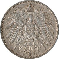 Deutsches Reich 1 Mark 1908 F Silber*