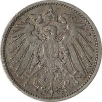 Deutsches Reich 1 Mark 1908 G Silber*