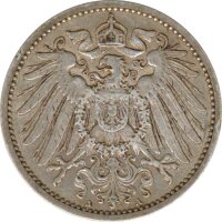 Deutsches Reich 1 Mark 1909 A Silber*