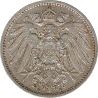 Deutsches Reich 1 Mark 1911 A Silber*