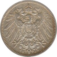 Deutsches Reich 1 Mark 1911 G Silber*