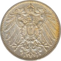 Deutsches Reich 1 Mark 1913 F Silber*