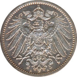 Deutsches Reich 1 Mark 1914 A Silber*