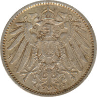 Deutsches Reich 1 Mark 1914 J Silber*