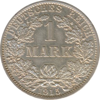 Deutsches Reich 1 Mark 1915 A Silber*