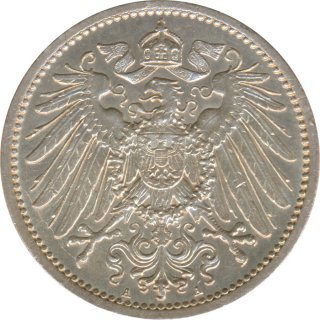 Deutsches Reich 1 Mark 1915 A Silber*