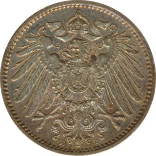Deutsches Reich 1 Mark 1915 E Silber*