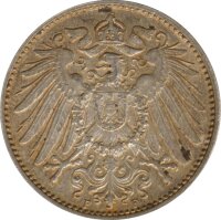Deutsches Reich 1 Mark 1915 F Silber*