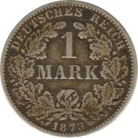 Deutsches Reich 1 Mark 1873 A Silber*