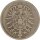 Deutsches Reich 1 Mark 1873 D Silber*
