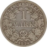 Deutsches Reich 1 Mark 1874 A Silber*