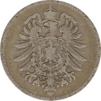 Deutsches Reich 1 Mark 1874 G Silber*