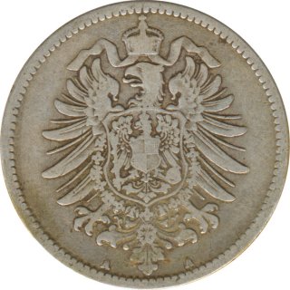 Deutsches Reich 1 Mark 1875 A Silber*