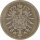 Deutsches Reich 1 Mark 1875 B Silber*